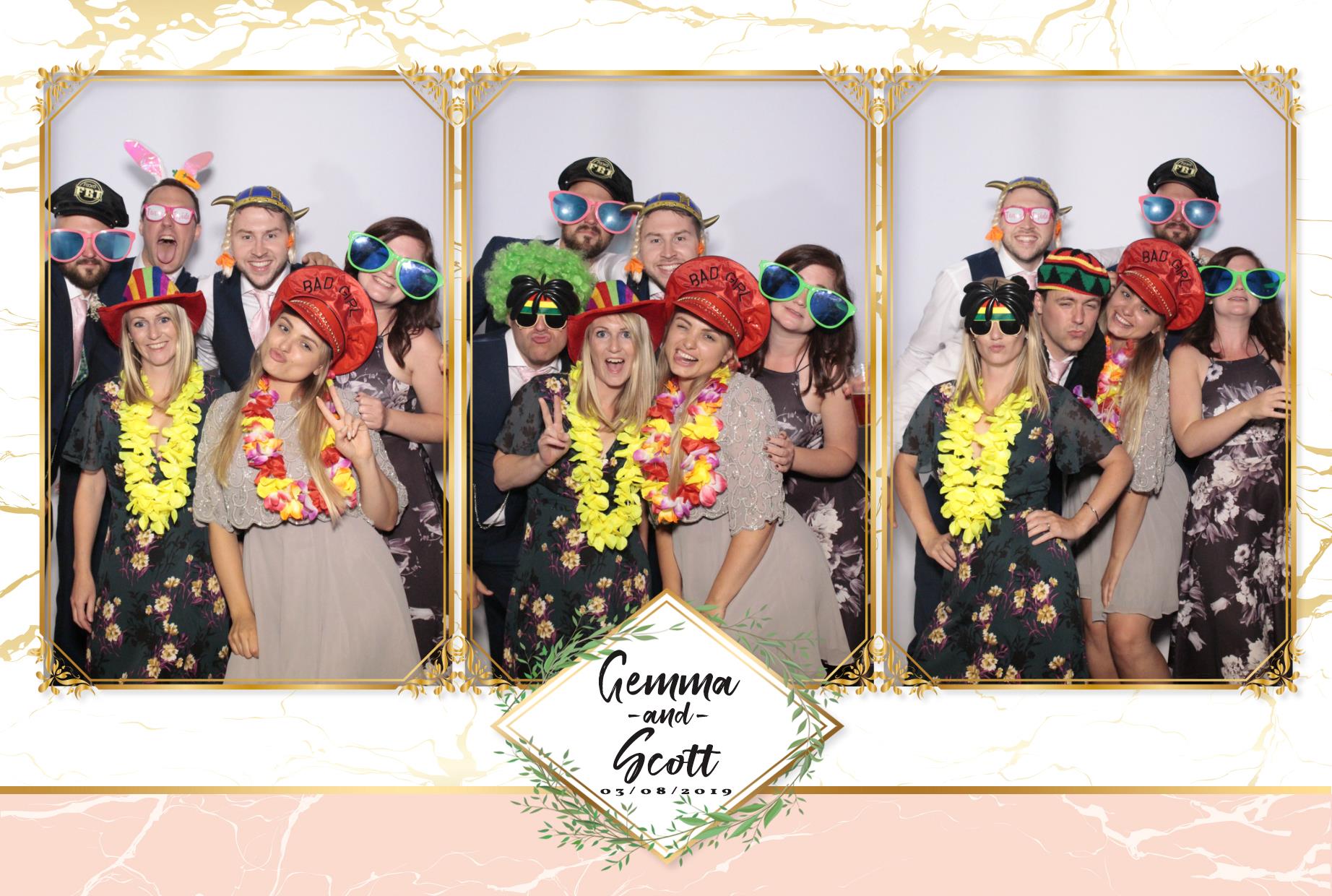 Gemma & Scott's Wedding | View more photos from the event at gallery.myphotoboothexperience.co.uk/u/MyPhotoBoothExperienceLtd/Gemma-Scotts-Wedding